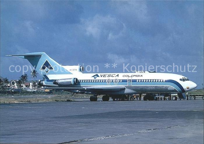 Flugzeuge Zivil Avesca Colombia Boeing 727-95 HK-3771X c/n 19595/467