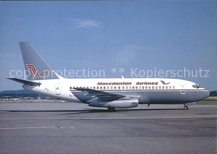 Flugzeuge Zivil Macedonian Airlines Boeing 737-266 SU-AYL c/n 21195/457