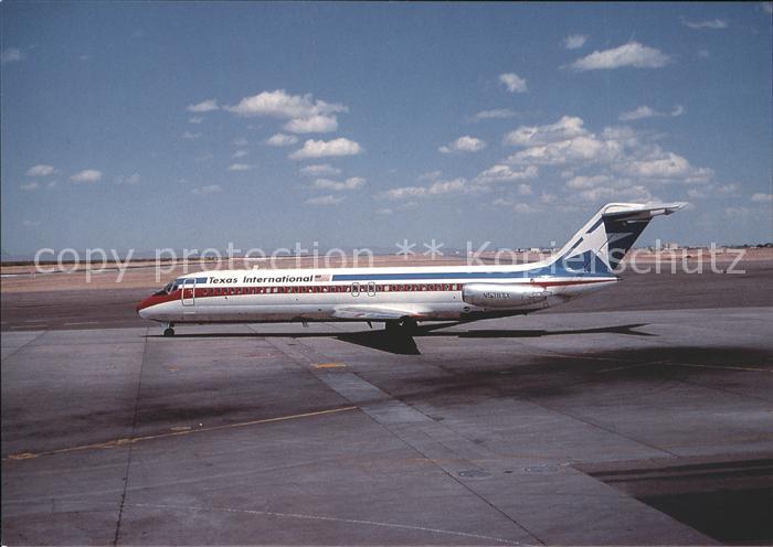 Flugzeuge Zivil Texas International Airlines McDonnelol Douglas DC-9-92 N538TX c