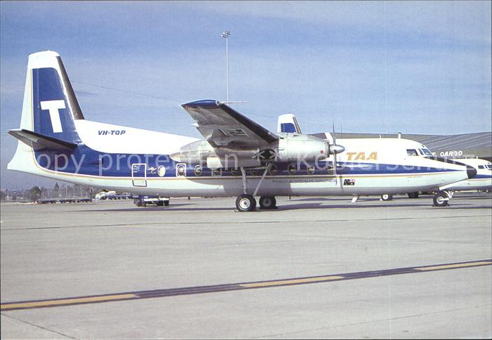 Flugzeuge Zivil Trans Australia Airlines Fokker F27-600 Friendship VH-TQP c/n 10