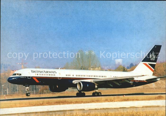 Flugzeuge Zivil British Airways Boeing 757
