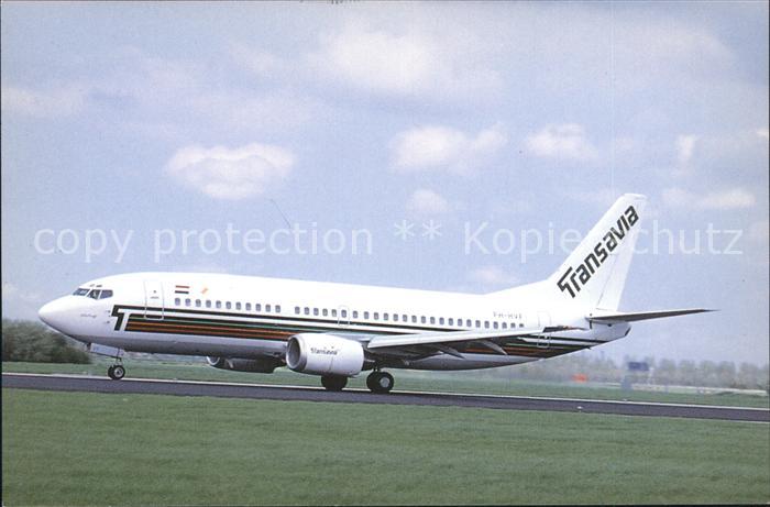 Flugzeuge Zivil Transavia Holland BV Boeing 737-3K2 PH-HVF