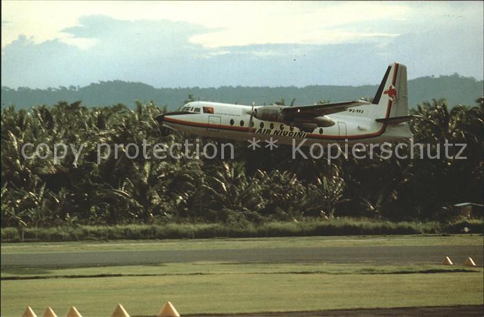 Flugzeuge Zivil Air Niugini Fokker F27 P2-TFJ