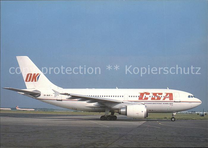 Flugzeuge Zivil CSA Airbus A310-304 OK-WAB c/n 567