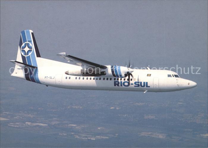 Flugzeuge Zivil Rio Sul Fokker 50 PT-SLJ
