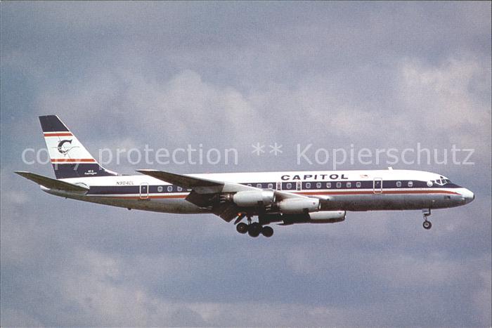 Flugzeuge Zivil Capitol DC-8-32 N904CL c/n 45376