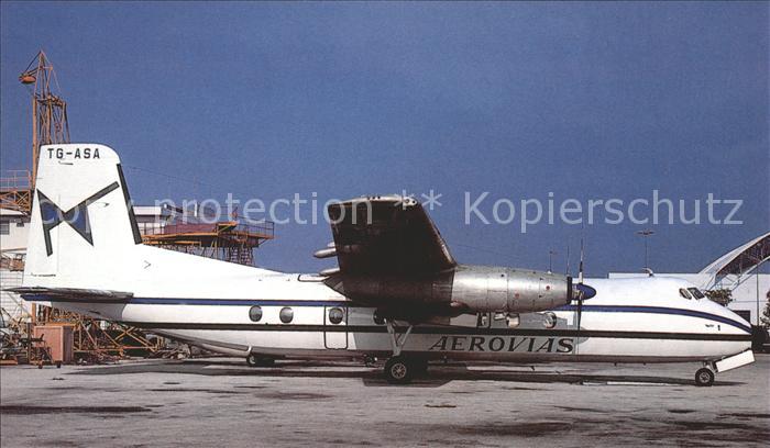 Flugzeuge Zivil Aerovias HP Herald 206 TG-ASA cn 166