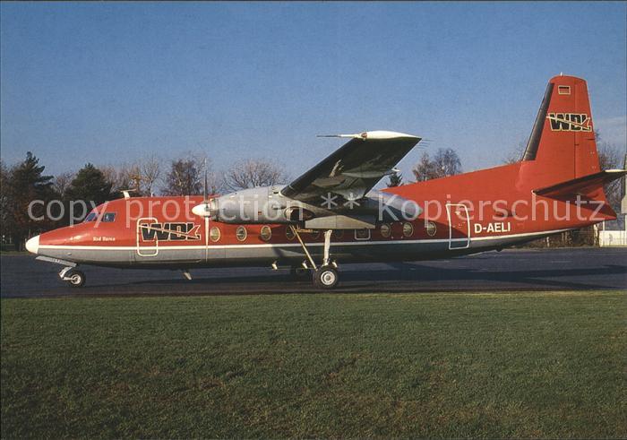 Flugzeuge Zivil WDL Fokker F-27 D-AELI