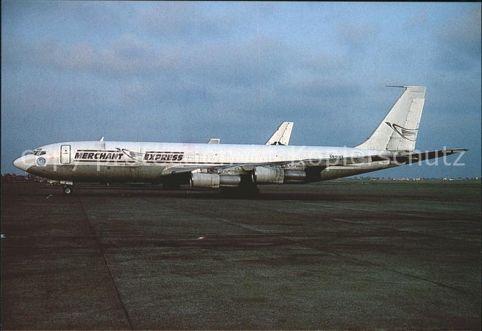 Flugzeuge Zivil Merchant Express Boeing 707-323C 5N MXX