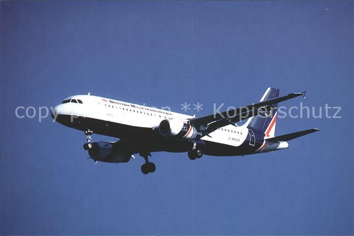 Flugzeuge Zivil British Mediterranean A320 G-MEDA