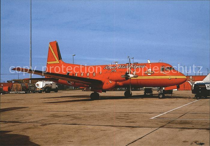 Flugzeuge Zivil Royal Mail Skynet Reed Aviation H.S. BAe 748