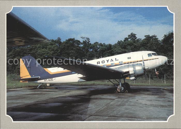 Flugzeuge Zivil Royal MDC Douglas DC-3C PT-KZE cn 34266
