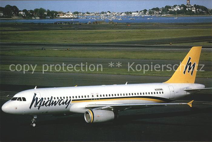 Flugzeuge Zivil Midway A320 N300 ML