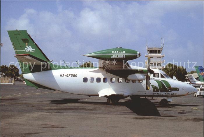 Flugzeuge Zivil DAALLO Airlines Let 410 UVOP-E RA-67569