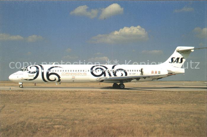 Flugzeuge Zivil SAS Copenhagen 96 MD 87 SE-DIP c/n 5301