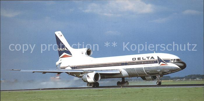 Flugzeuge Zivil Delta Air Lines Lockheed L1011 Tristar 500 N761 DA
