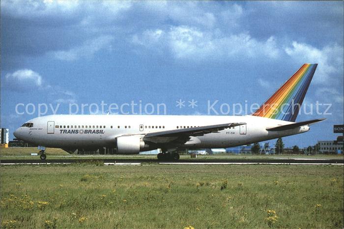 Flugzeuge Zivil Transbrasil boeing 767-283ER PT-TAI