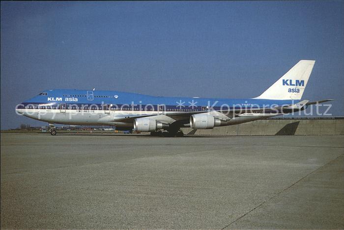 Flugzeuge Zivil KLM Asia Boeing 747-406 PH-BFM