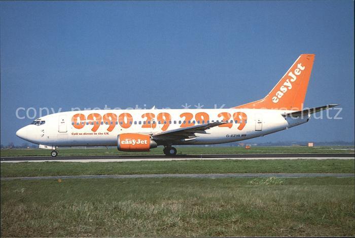 Flugzeuge Zivil EasyJet Boeing 737-3Y0 G-EZYA