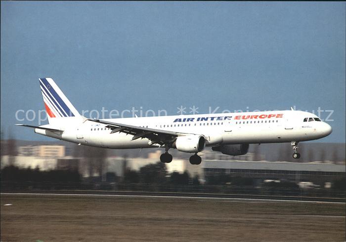 Flugzeuge Zivil Air Inter Europe A321 F-GHZC