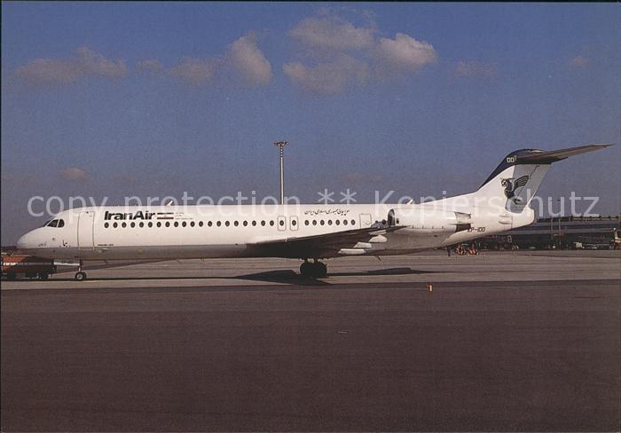 Flugzeuge Zivil Iran Air Fokker 100 EP-IDD