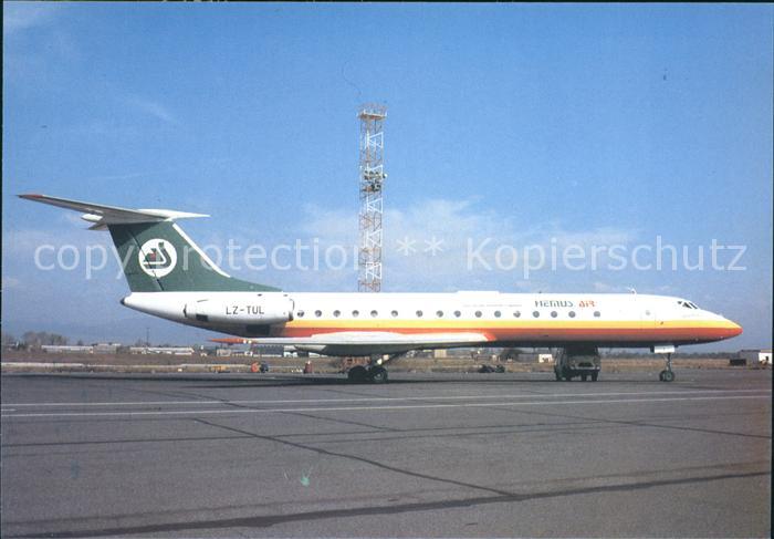Flugzeuge Zivil Hemus Air TU-134 LZ-TUL