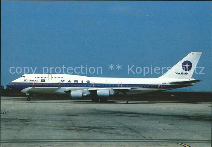Flugzeuge Zivil Varig Boeing 747-300 PP-VOC