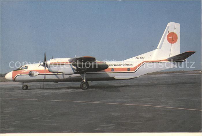 Flugzeuge Zivil Aerocaribean Antonov 26 CU-T110