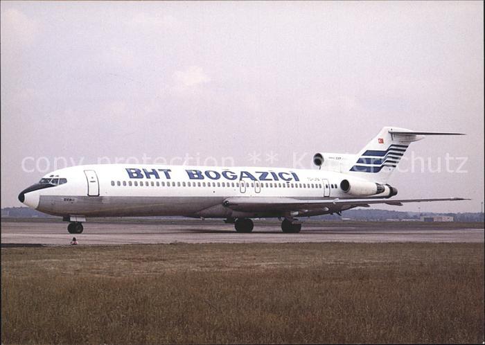 Flugzeuge Zivil BHT-Bogazici Hava Tasimaciligi Boeing 727-264 TC-JFA c/n 20434/8