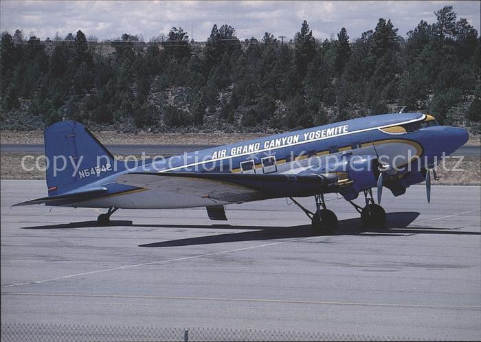 Flugzeuge Zivil Air Grand Canyon Yosemite DC-3C N54542 c/n 34378