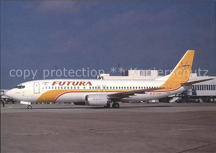 Flugzeuge Zivil Futura Boeing B737-4YO EC-ETB c/n 24545