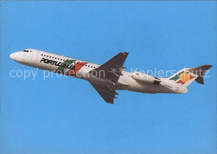 Flugzeuge Zivil Portugalia Fokker 100 PH-EZA