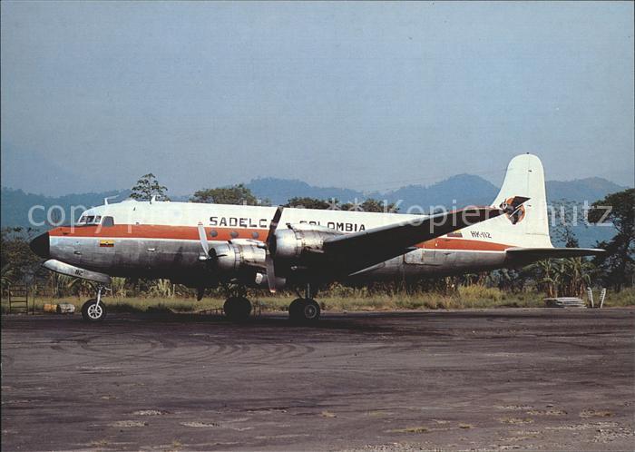 Flugzeuge Zivil Sadelca Colombia Douglas DC-4 HK-112