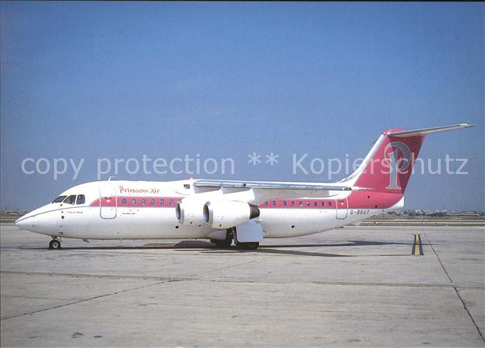 Flugzeuge Zivil Princess Air BAe 146-200 G-BRXT cn E211