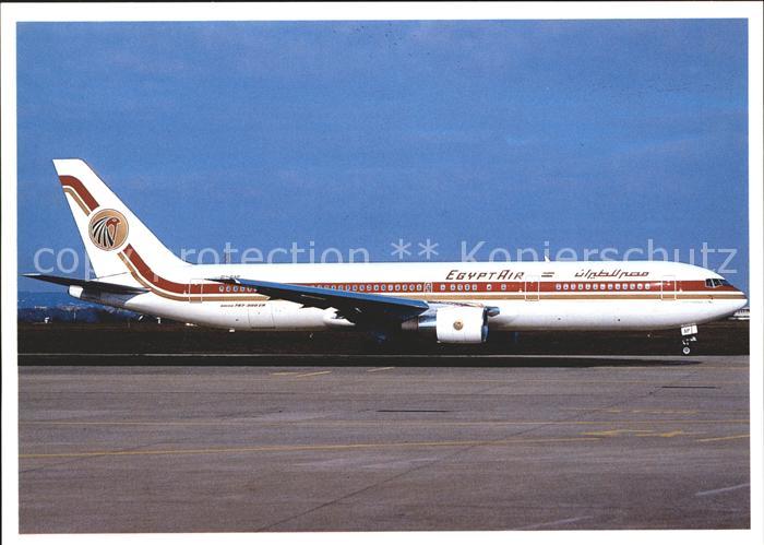 Flugzeuge Zivil Egypt Air Boeing 767-366 ER SU-GAP cn 24542