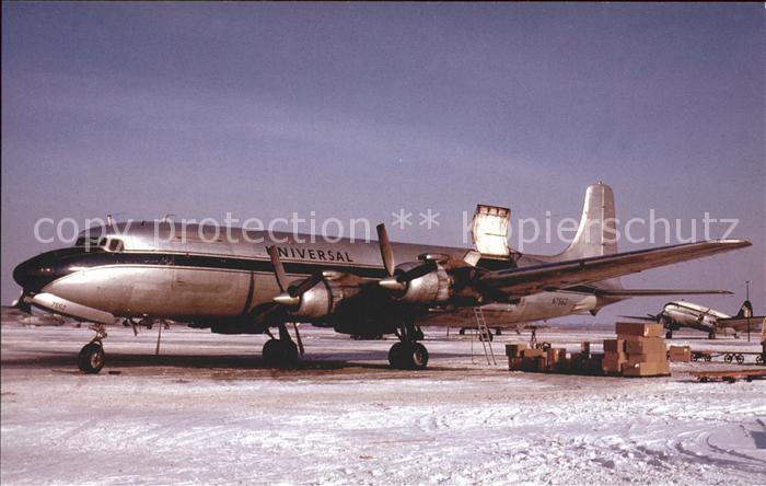 Flugzeuge Zivil Universal Airlines Douglas DC-7