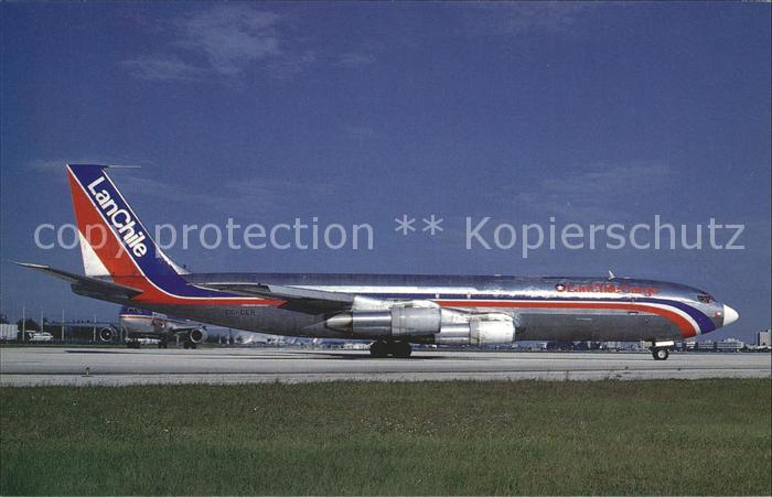 Flugzeuge Zivil Lan Chile Cargo Boeing 707-331C c/n 18711 CC-CER