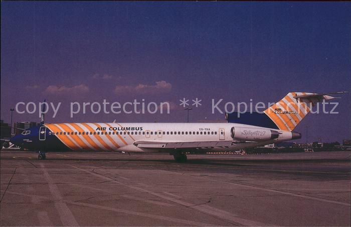 Flugzeuge Zivil Air Columbus Boeing 727-2J4 c/n 20765 CS-TKA