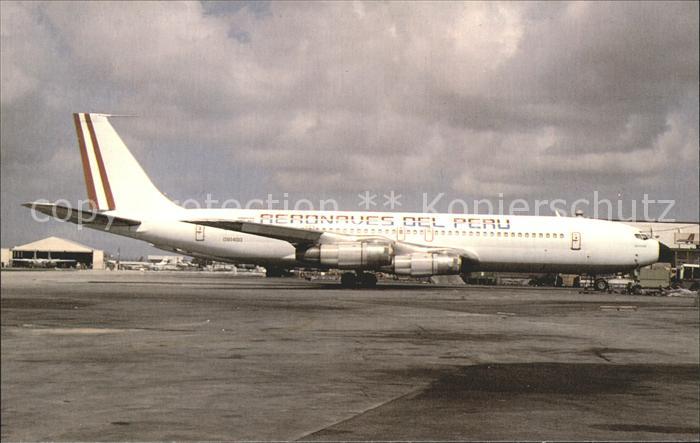 Flugzeuge Zivil Aeronaves Del Peru Boeing 707-351 OB-14