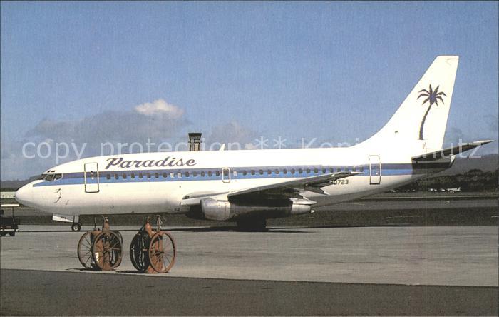 Flugzeuge Zivil Paradise Boeing 737-297A N70723
