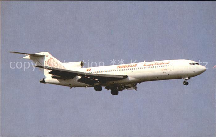 Flugzeuge Zivil Tunisair Boeing 727-2H3A TC-JHU