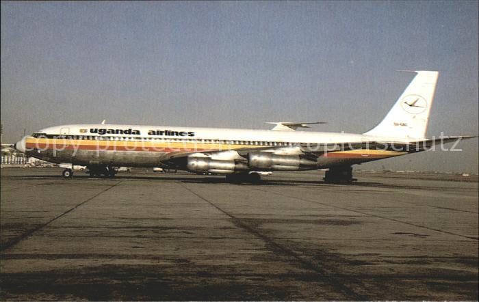 Flugzeuge Zivil Uganda Airlines Boeing 707-351C 5X-UAC