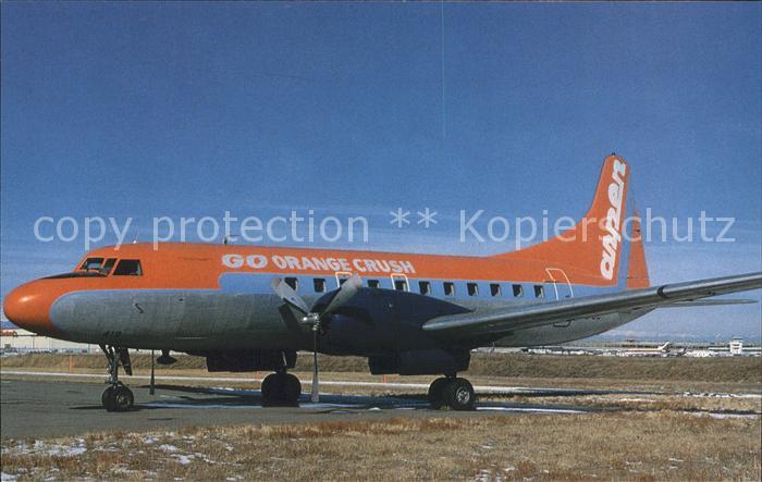 Flugzeuge Zivil Aspen Airways Go Orange Crush Convair C