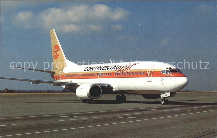Flugzeuge Zivil Continental West Boeing 737-3T0