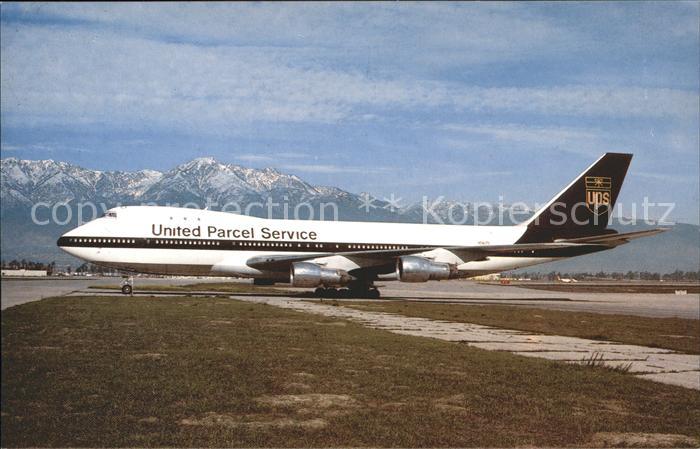 Flugzeuge Zivil United Parcel Service Boeing B747-123F/