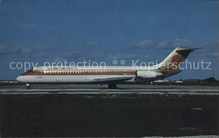 Flugzeuge Zivil Continental McDonnell Douglas DC-9-32 N