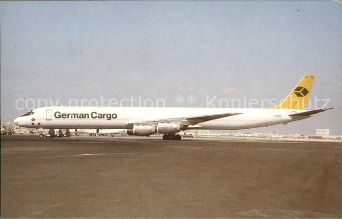 Flugzeuge Zivil German Cargo McDouglas DC-8-73AF D-ADUO c/n 46047