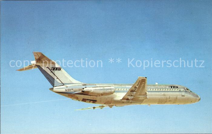 Flugzeuge Zivil TTA-Trans Texas Airways Douglas DC-9-14  NI30IT
