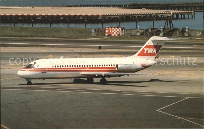 Flugzeuge Zivil TWA Trans World Airlines Douglas DC-9-1