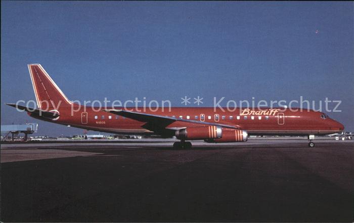 Flugzeuge Zivil Braniff International McDonnell Douglas DC-8-62 N1805 c/n 45899